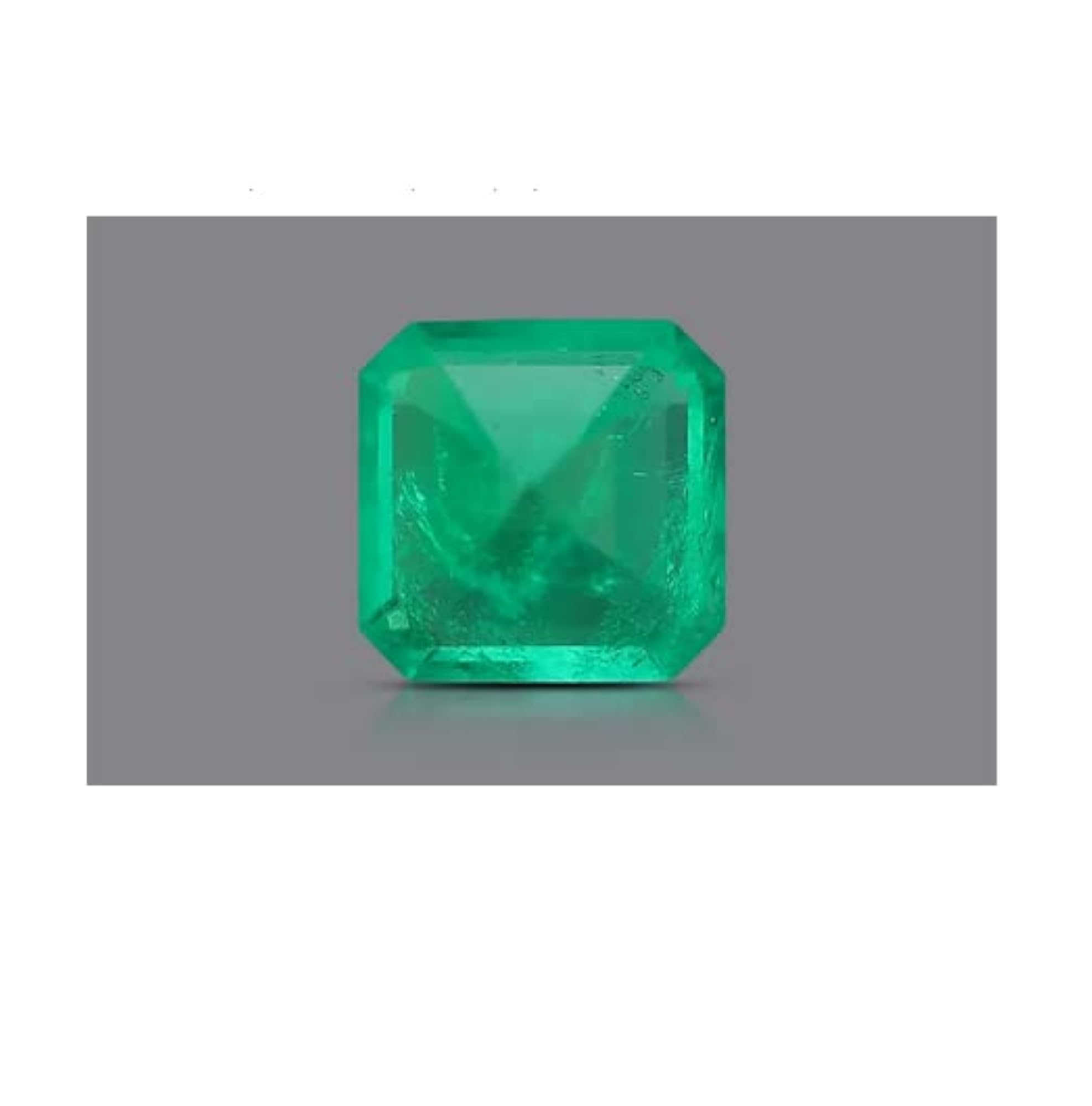 Colombian Panna Gemstone, Certified 5.50 Carat